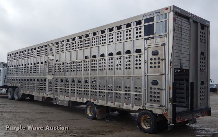 image for item DF3013 2008 Eby livestock trailer