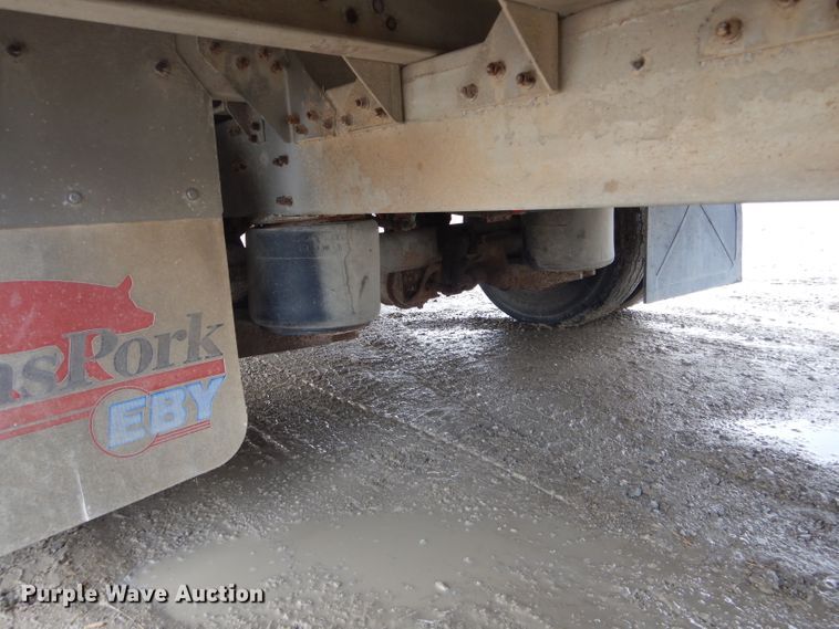 image for item DF3013 2008 Eby livestock trailer