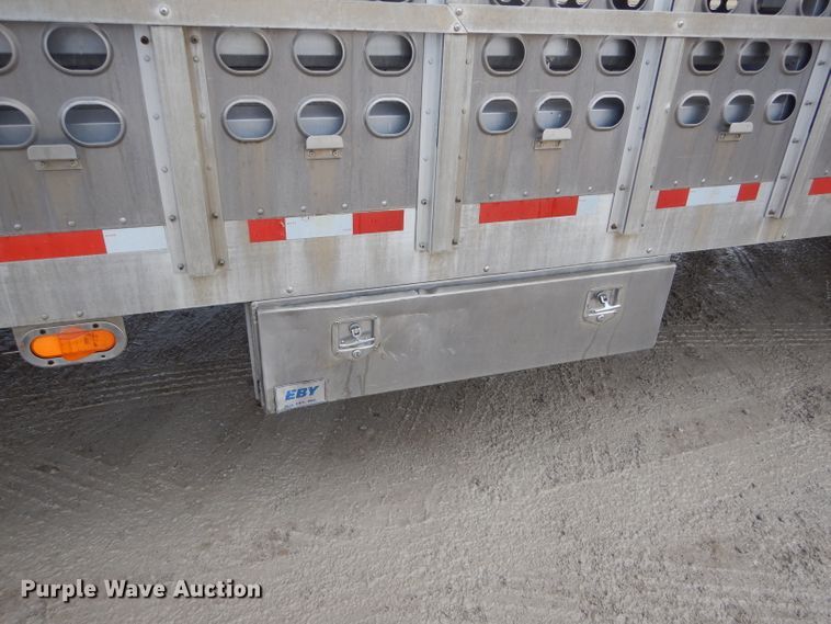 image for item DF3013 2008 Eby livestock trailer