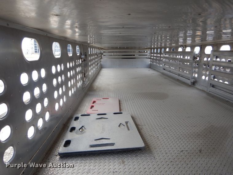 image for item DF3013 2008 Eby livestock trailer