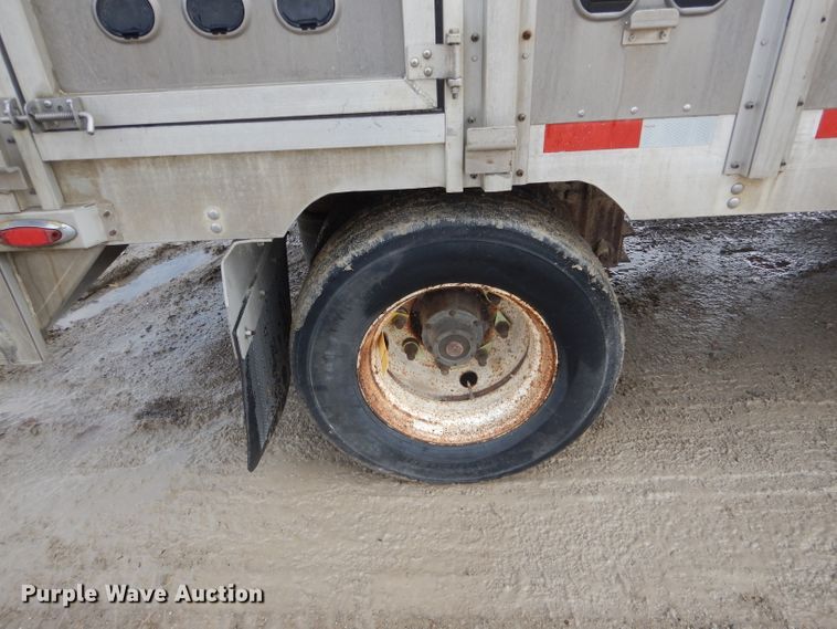image for item DF3013 2008 Eby livestock trailer