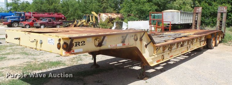 image for item DH4941 1970 Timpte LOF3T50 drop deck equipment trailer