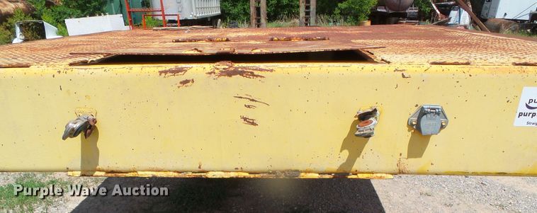 image for item DH4941 1970 Timpte LOF3T50 drop deck equipment trailer