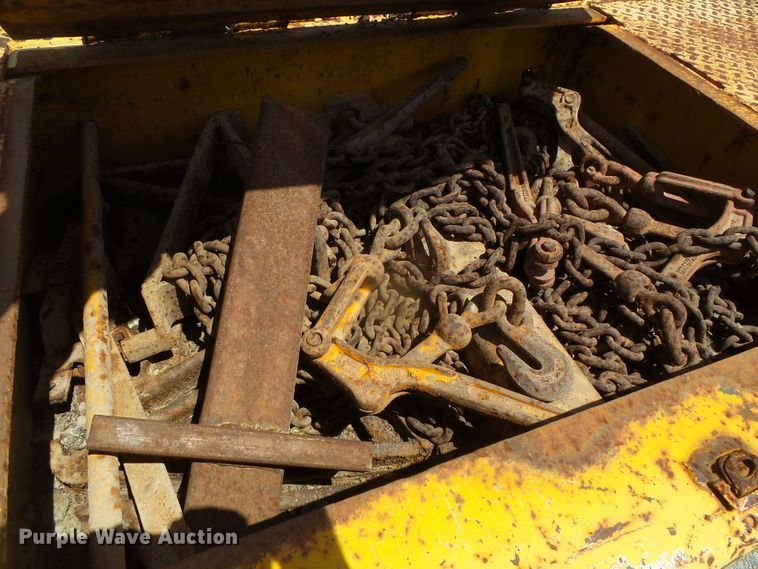 image for item DH4941 1970 Timpte LOF3T50 drop deck equipment trailer