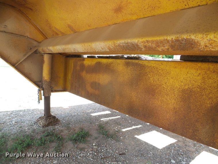 image for item DH4941 1970 Timpte LOF3T50 drop deck equipment trailer