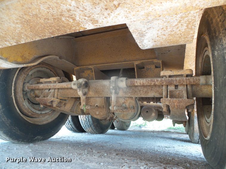 image for item DH4941 1970 Timpte LOF3T50 drop deck equipment trailer