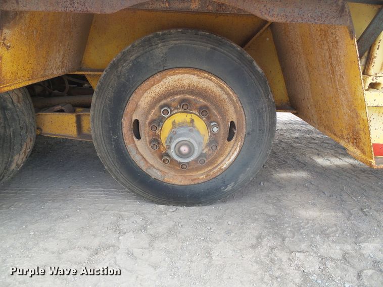 image for item DH4941 1970 Timpte LOF3T50 drop deck equipment trailer