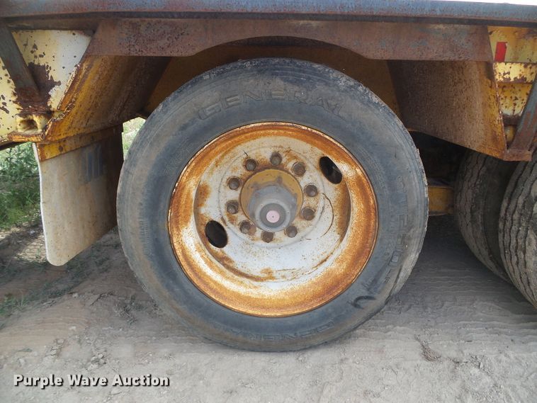 image for item DH4941 1970 Timpte LOF3T50 drop deck equipment trailer