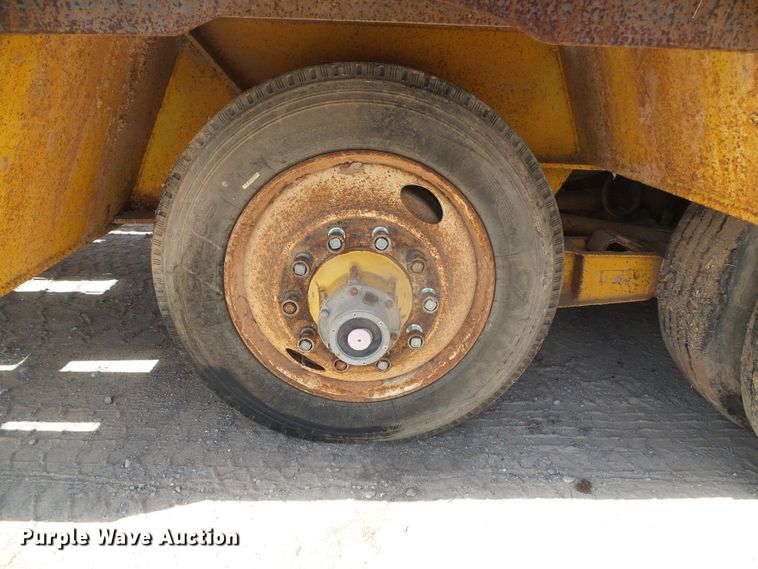 image for item DH4941 1970 Timpte LOF3T50 drop deck equipment trailer