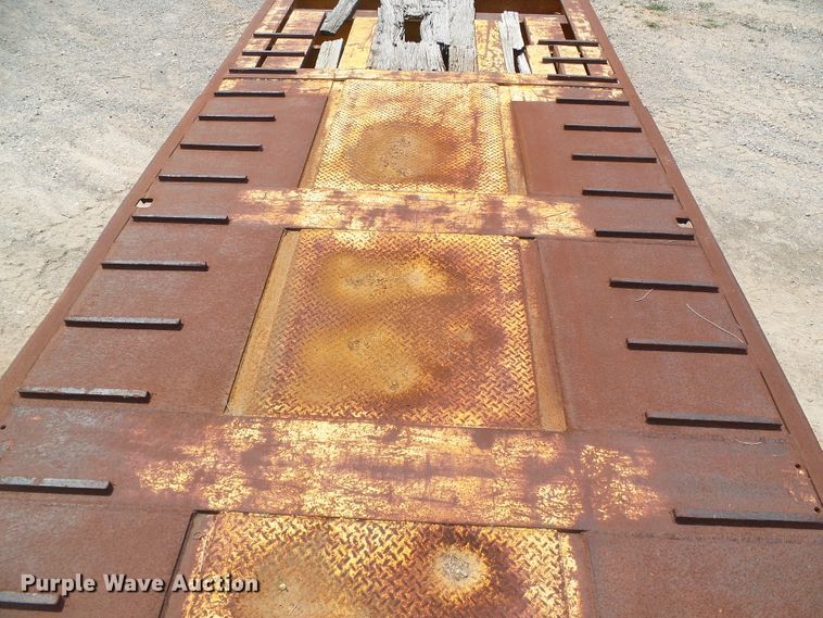 image for item DH4941 1970 Timpte LOF3T50 drop deck equipment trailer
