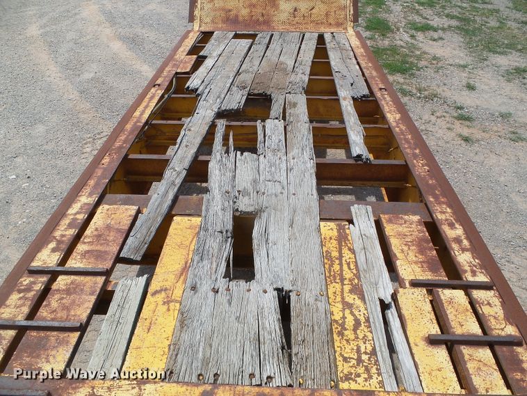 image for item DH4941 1970 Timpte LOF3T50 drop deck equipment trailer