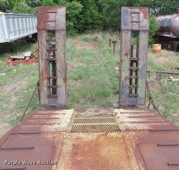 image for item DH4941 1970 Timpte LOF3T50 drop deck equipment trailer