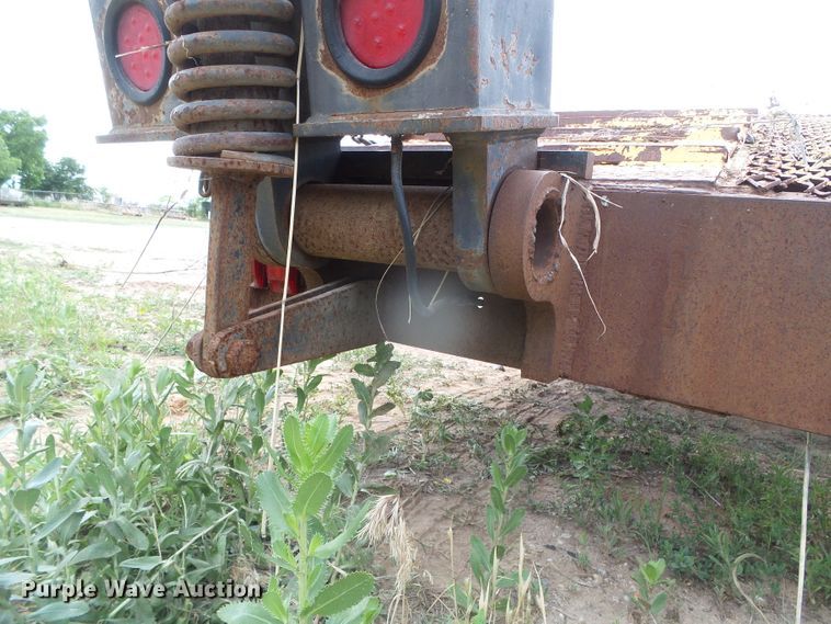 image for item DH4941 1970 Timpte LOF3T50 drop deck equipment trailer