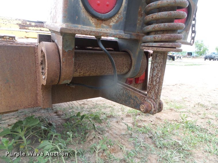 image for item DH4941 1970 Timpte LOF3T50 drop deck equipment trailer