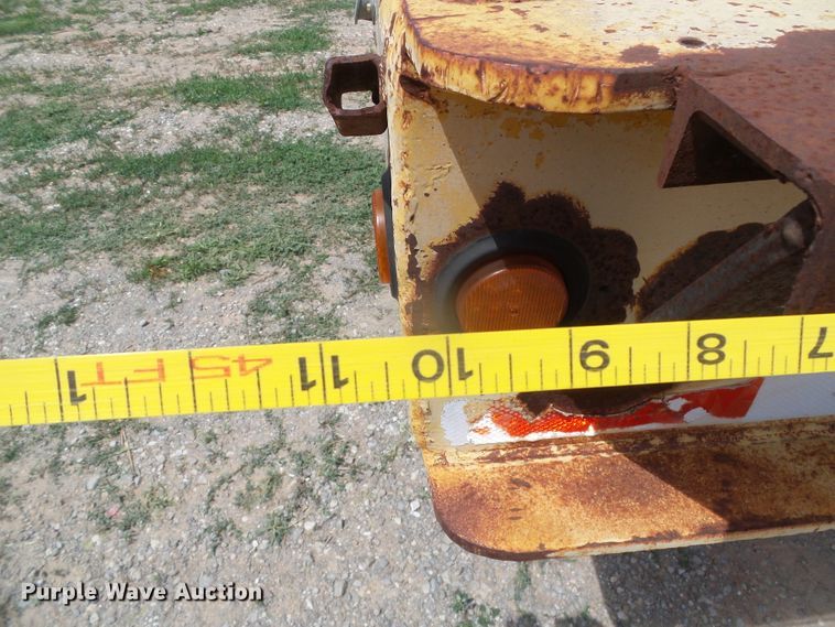 image for item DH4941 1970 Timpte LOF3T50 drop deck equipment trailer