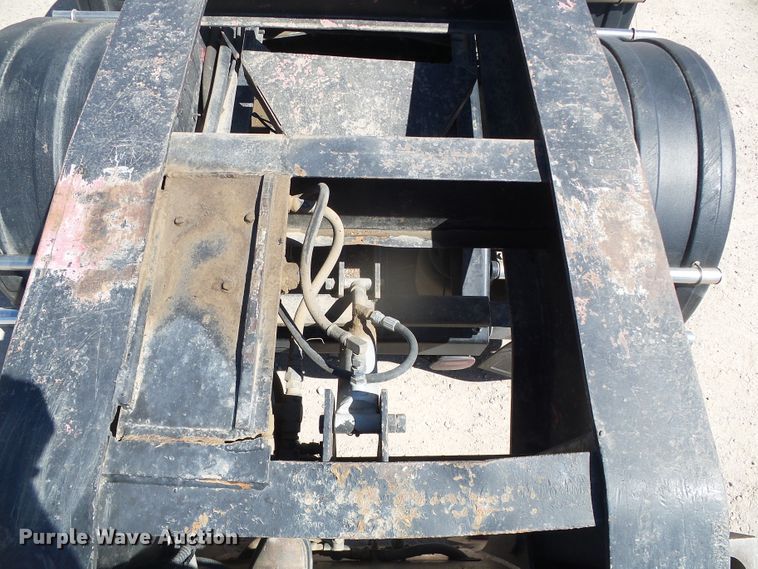 image for item DH4946 1990 Trail King TK100-DGP488 lowboy equipment trailer