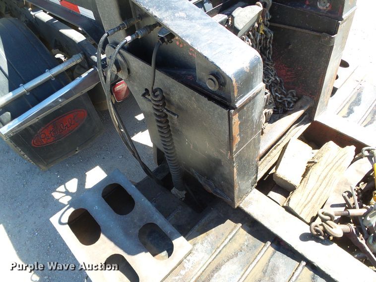 image for item DH4946 1990 Trail King TK100-DGP488 lowboy equipment trailer