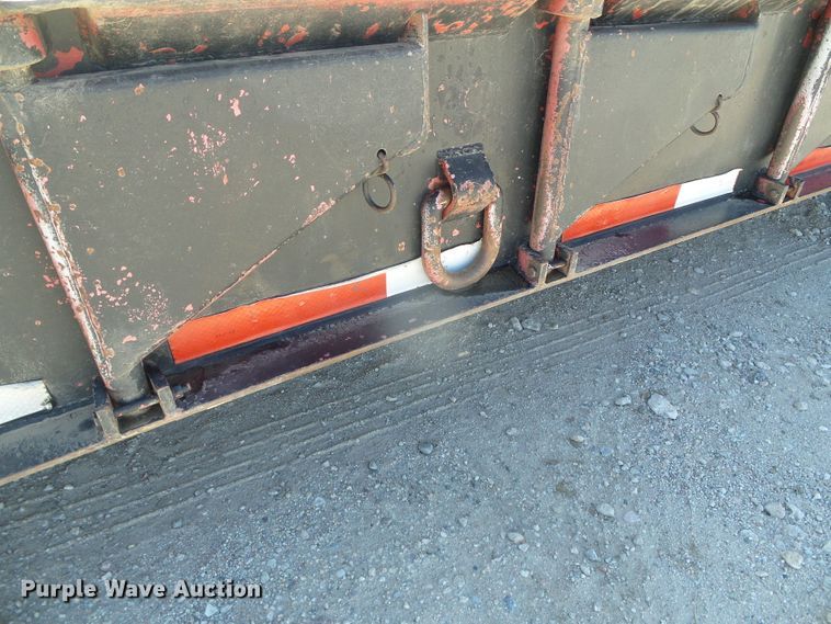 image for item DH4946 1990 Trail King TK100-DGP488 lowboy equipment trailer