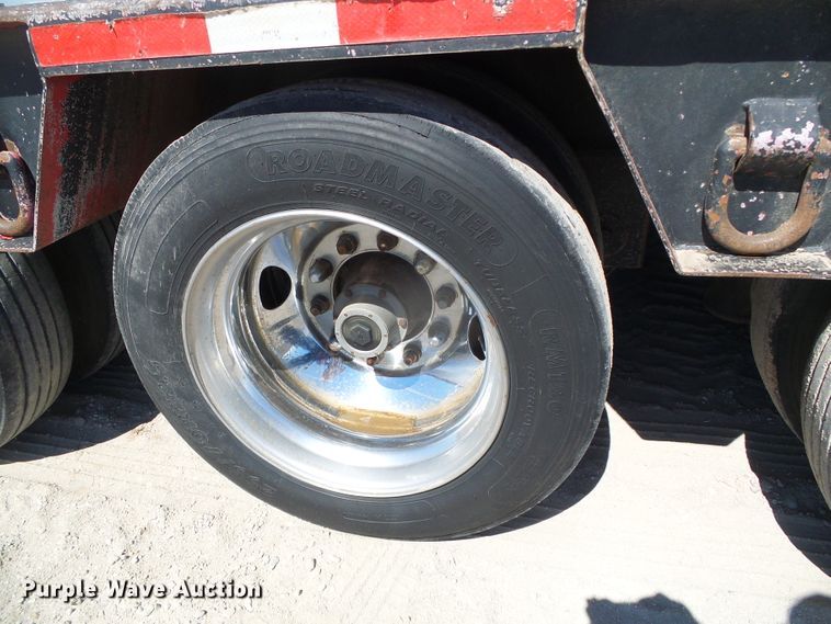 image for item DH4946 1990 Trail King TK100-DGP488 lowboy equipment trailer