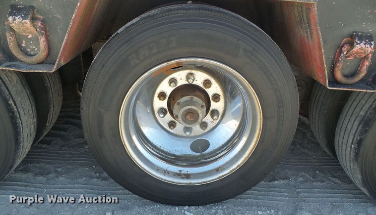 image for item DH4946 1990 Trail King TK100-DGP488 lowboy equipment trailer