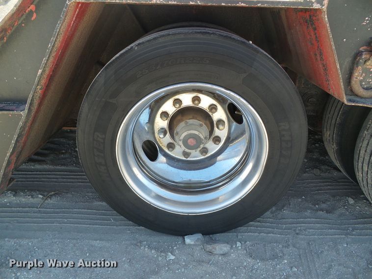 image for item DH4946 1990 Trail King TK100-DGP488 lowboy equipment trailer