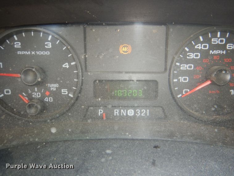 image for item DH5351 2005 Ford F450 Super Duty XL  flatbed truck