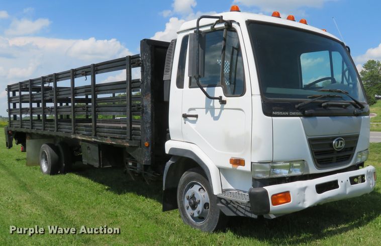 image for item DI2244 2005 UD Nissan UD1800  flatbed truck