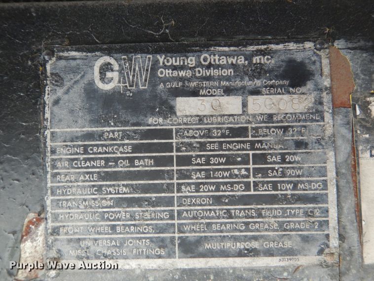 image for item FX9192 Ottawa 30  yard truck