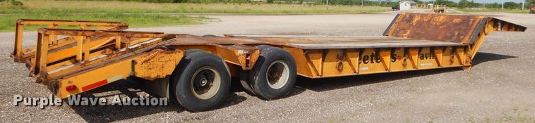 image for item GN9429 1970 Load King equipment trailer