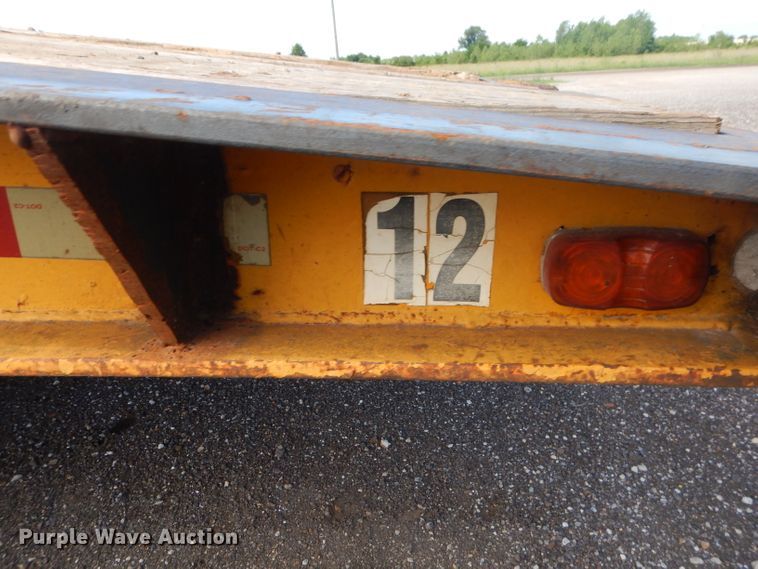 image for item GN9429 1970 Load King equipment trailer