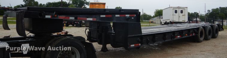 image for item GV9053 1969 Hyster lowboy equipment trailer