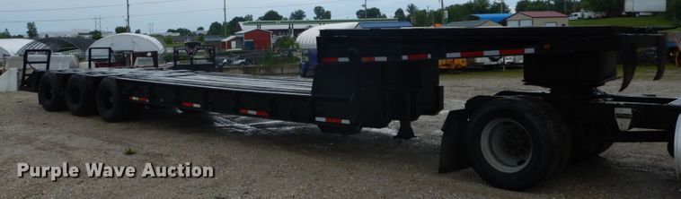 image for item GV9053 1969 Hyster lowboy equipment trailer