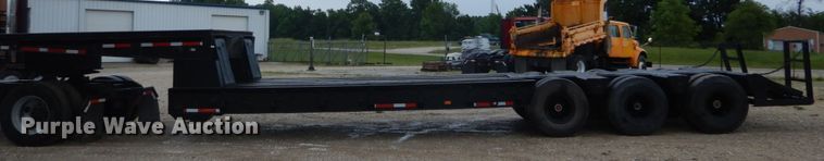 image for item GV9053 1969 Hyster lowboy equipment trailer