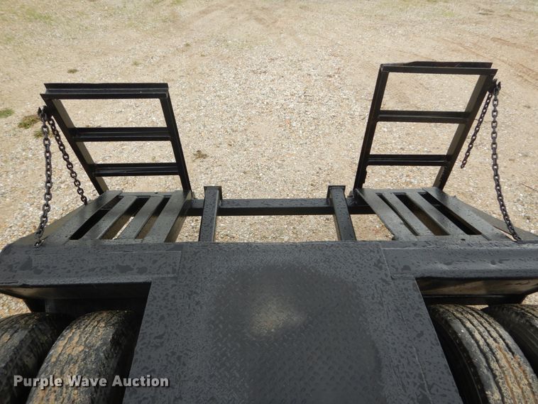 image for item GV9053 1969 Hyster lowboy equipment trailer