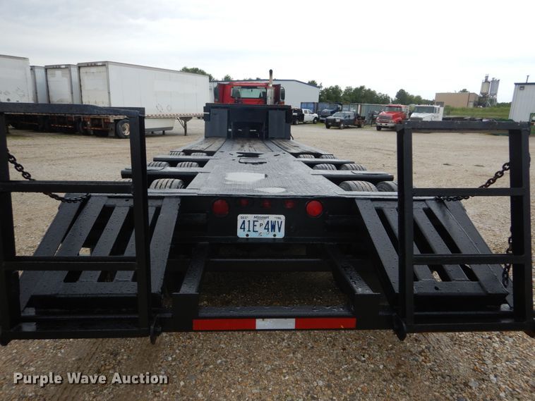 image for item GV9053 1969 Hyster lowboy equipment trailer