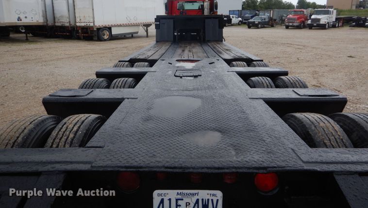 image for item GV9053 1969 Hyster lowboy equipment trailer