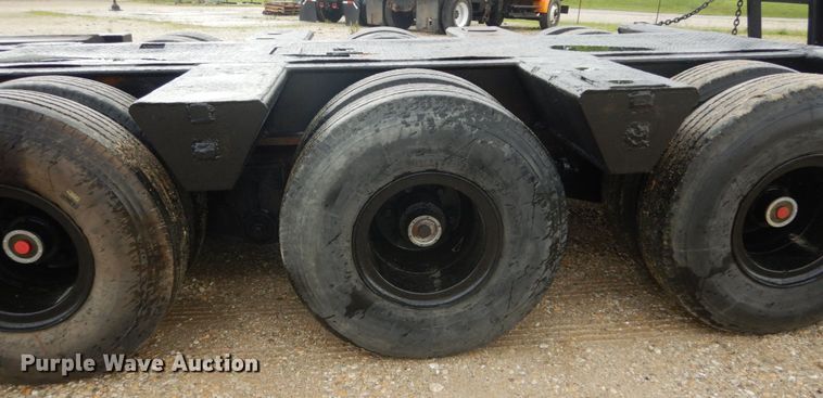 image for item GV9053 1969 Hyster lowboy equipment trailer
