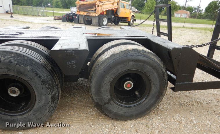 image for item GV9053 1969 Hyster lowboy equipment trailer