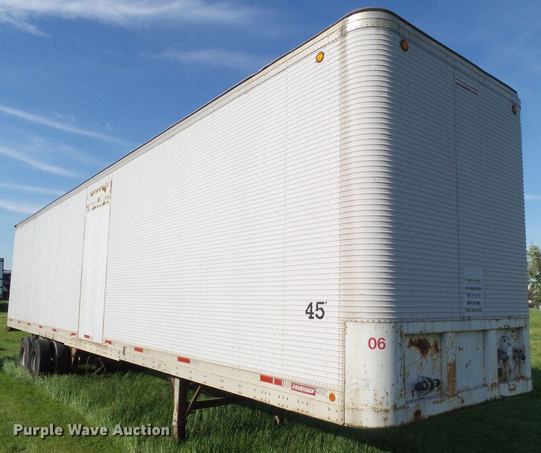 image for item GX9095 1989 Fruehauf FBX-F2-45 dry van trailer