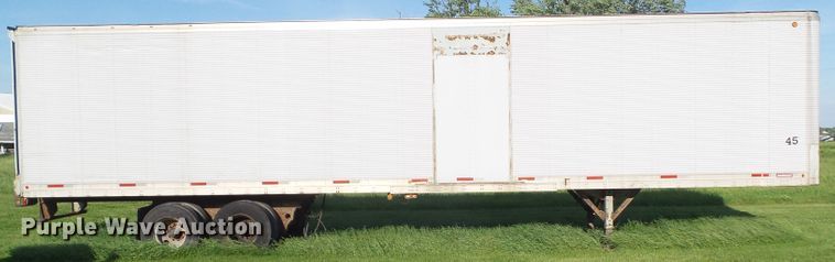 image for item GX9095 1989 Fruehauf FBX-F2-45 dry van trailer