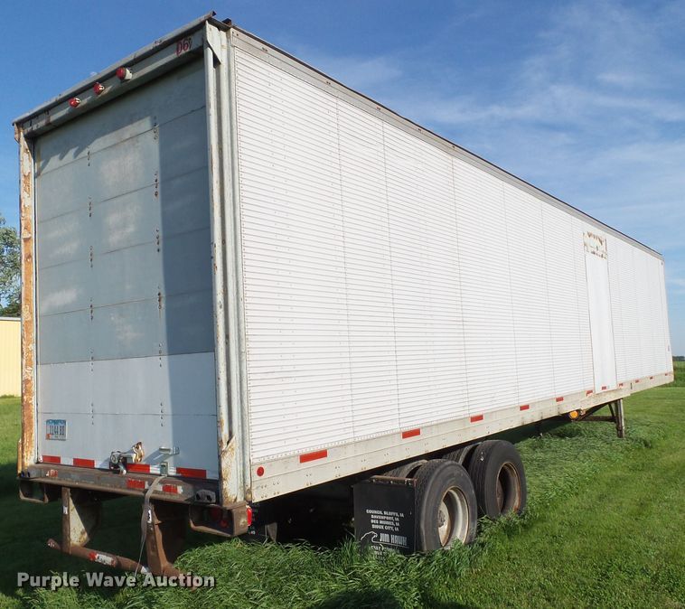 image for item GX9095 1989 Fruehauf FBX-F2-45 dry van trailer