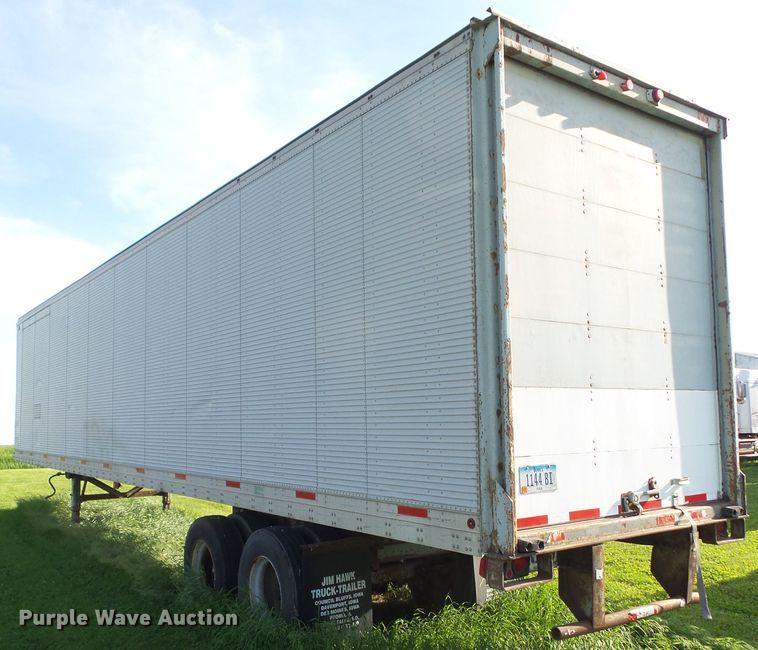 image for item GX9095 1989 Fruehauf FBX-F2-45 dry van trailer