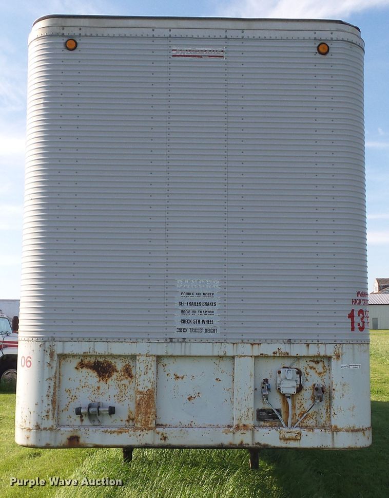 image for item GX9095 1989 Fruehauf FBX-F2-45 dry van trailer