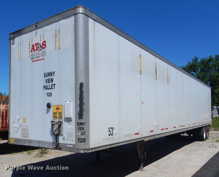 image for item HM9523 2002 Wabash dry van trailer