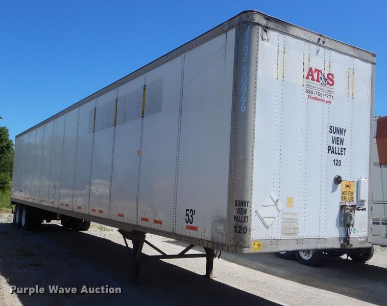 image for item HM9523 2002 Wabash dry van trailer