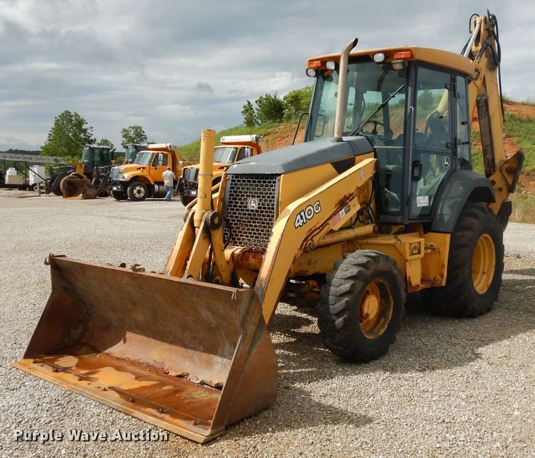 image for item DE5772 2005 John Deere 410G  backhoe