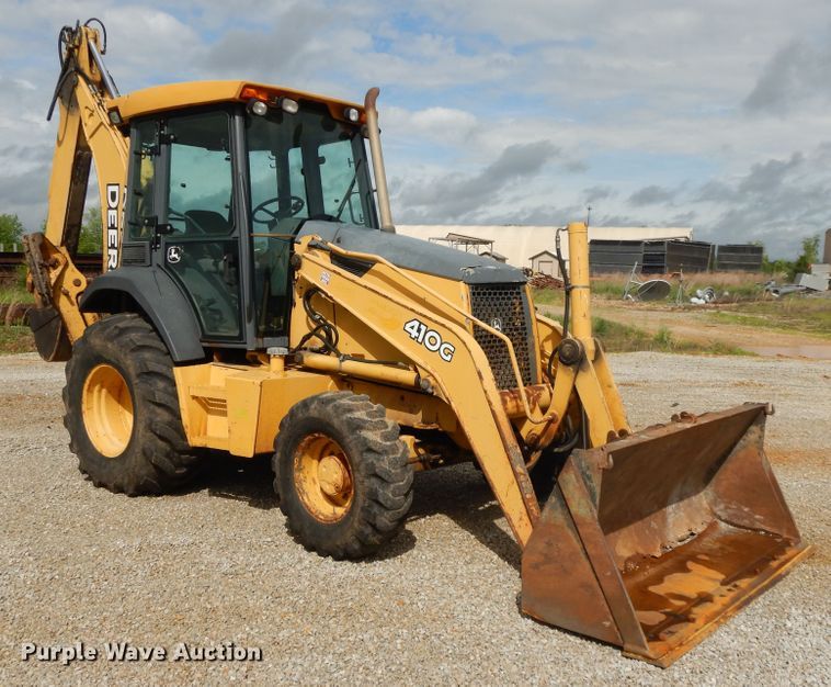 image for item DE5772 2005 John Deere 410G  backhoe