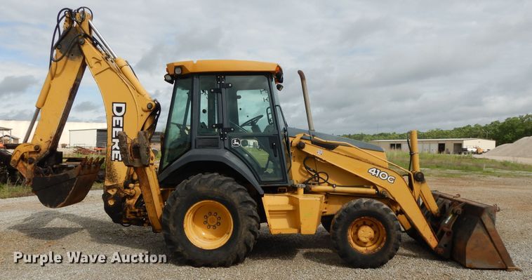 image for item DE5772 2005 John Deere 410G  backhoe