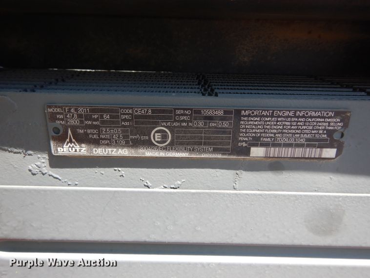 image for item DF4059 2008 Power Trac PT1850 slope mower