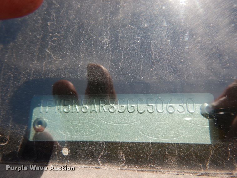 image for item DF4073 2016 Ford Explorer Police Interceptor  SUV